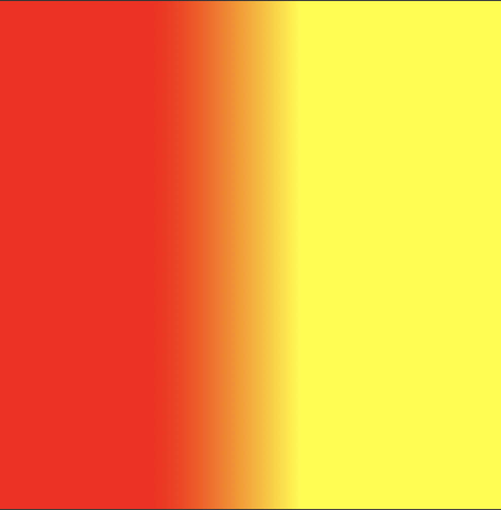 Red-yellow gradient applied to view